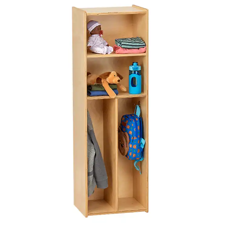 Wall Coat Lockers, 2-Section
