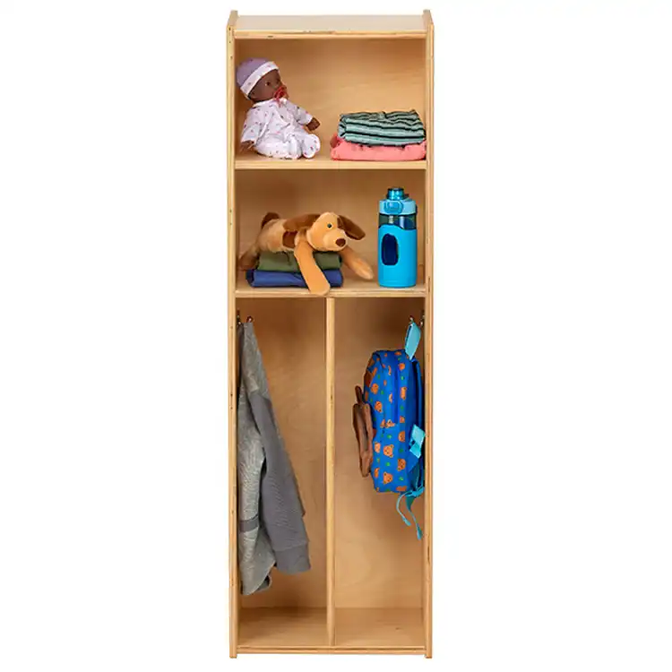 Wall Coat Lockers, 2-Section