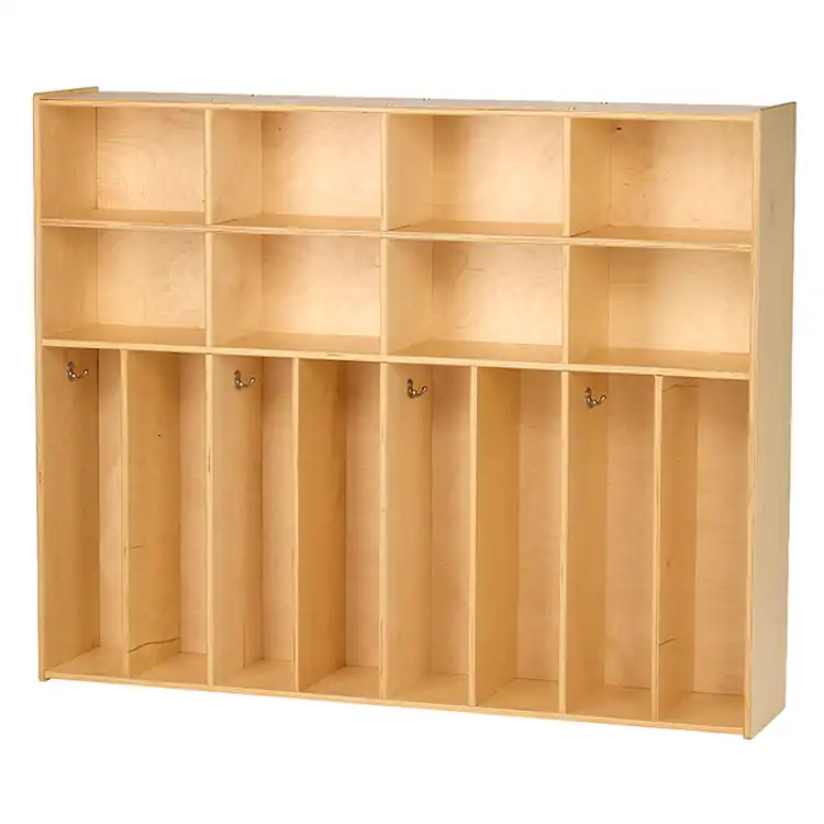 Wall Coat Lockers, 8-Section