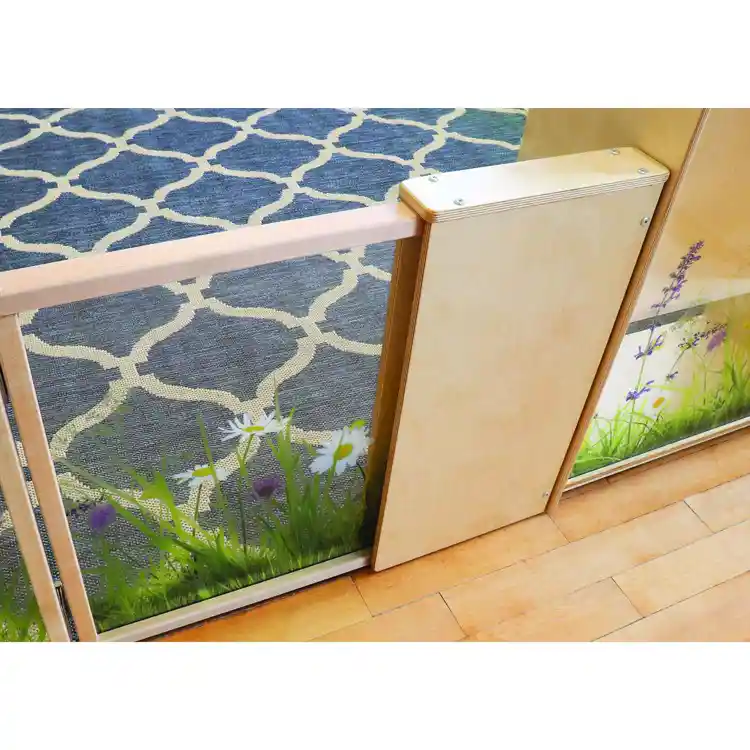 Nature View Room Divider Adjustable Extension