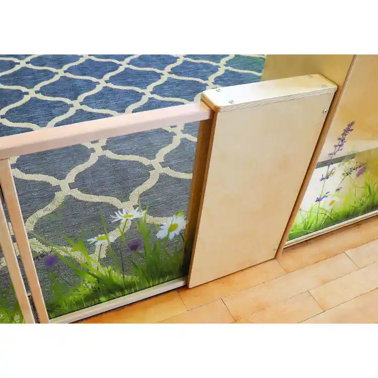 Nature View Room Divider Adjustable Extension