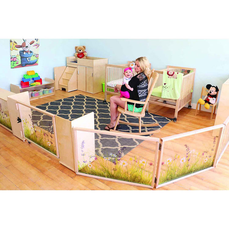 Nature View Room Divider Gate Becker's School Supplies