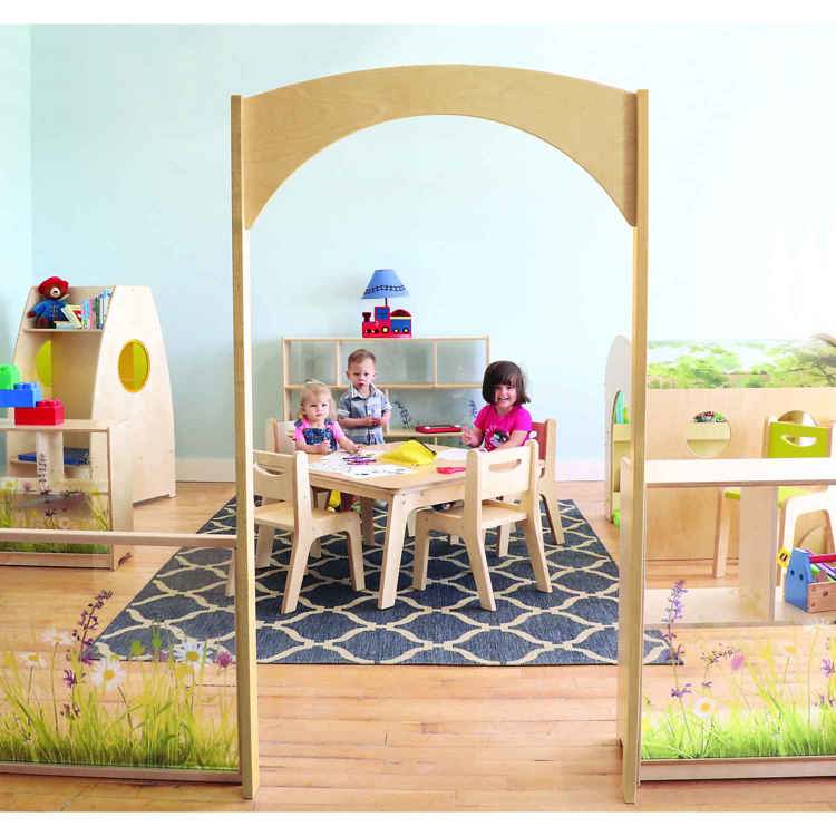 Nature View Room Divider Archway Becker's School Supplies