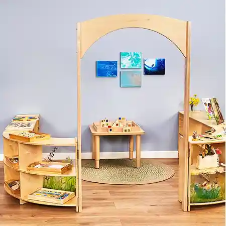 Nature View Room Divider Archway