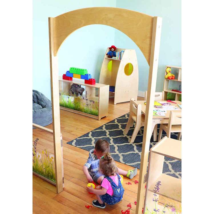 Nature View Room Divider Archway