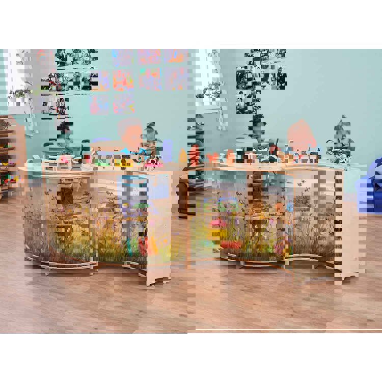 Nature View Curve In Cabinet