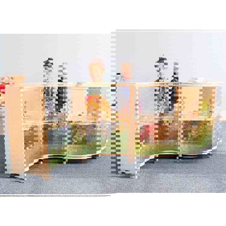 Nature View Curve Out Cabinet