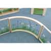Nature View Curved Divider Panel