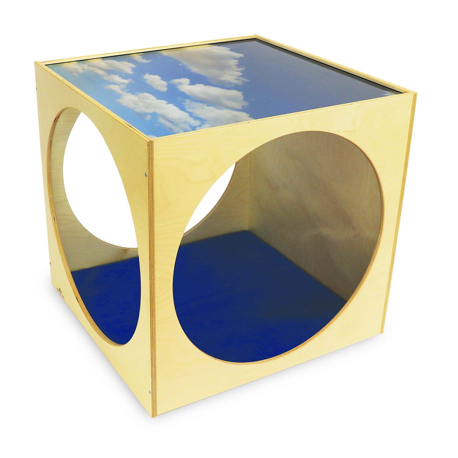 Privacyloop Cube Sky Top Quiet Time Privacy Cube with Floor Mat | Becker's