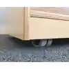 Single Column Storage Cabinet with Clear Trays