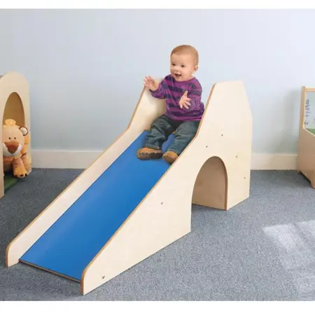 Toddler Slide with Stairs and Tunnel