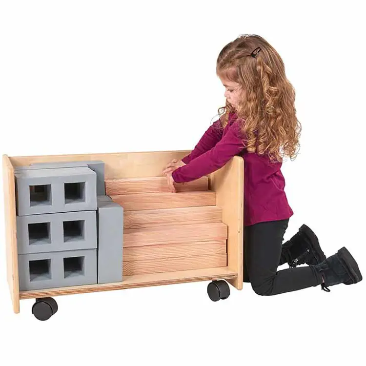 Building Block Storage Cart | Becker's School Supplies