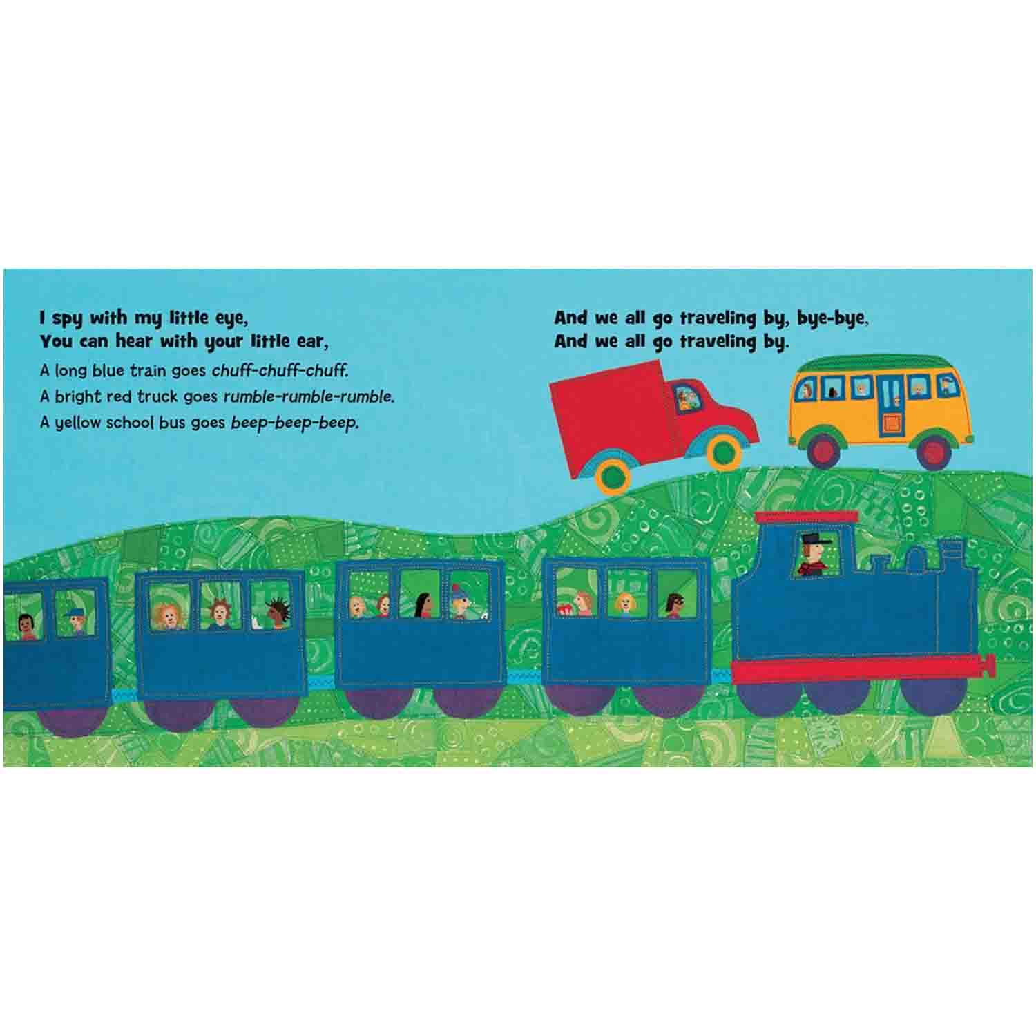We All Go Traveling By Book | Book About Travel for Kids