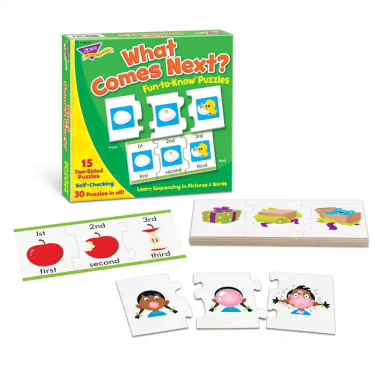 What Comes Next? Fun-to-Know® Puzzles
