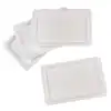 White Plastic Trays Set