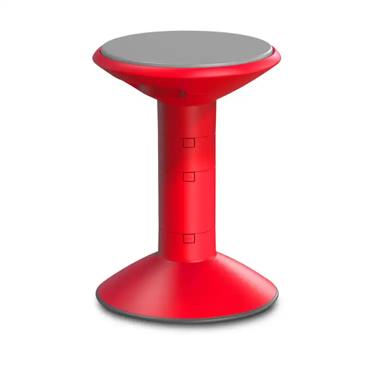 Wiggle Stool, Red