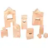 Wood-Like Soft Blocks, 30 Pieces