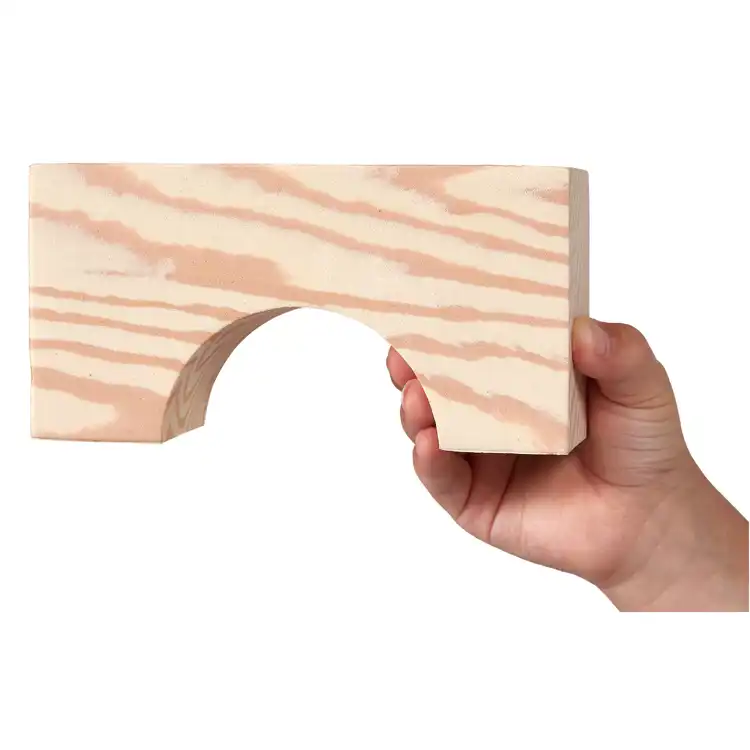 Wood-Like Soft Blocks, 30 Pieces