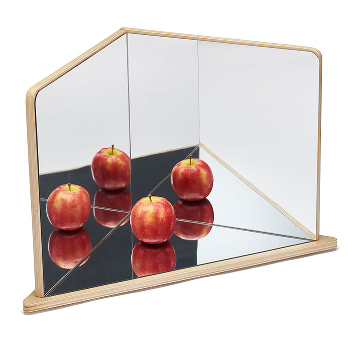鏡に願いを/Beseech the Mirror4枚セット Wooden 4-Way Mirror | Becker's School Supplies
