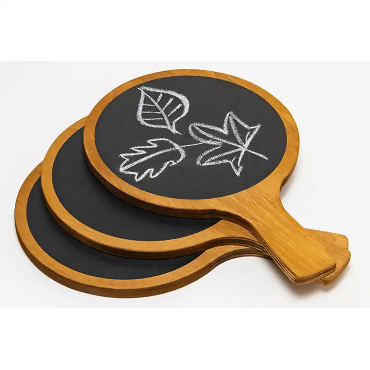 Wooden Chalkboard Set