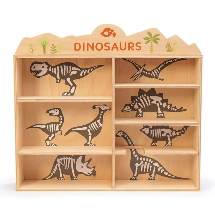 Wooden Dinosaur Set
