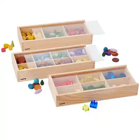 Wooden Discovery Boxes
