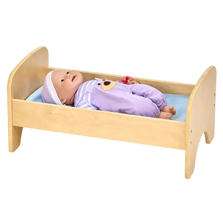 Wooden Doll Bed