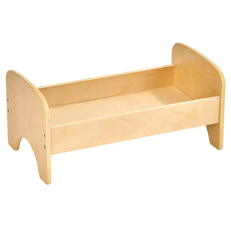 Wooden Doll Bed