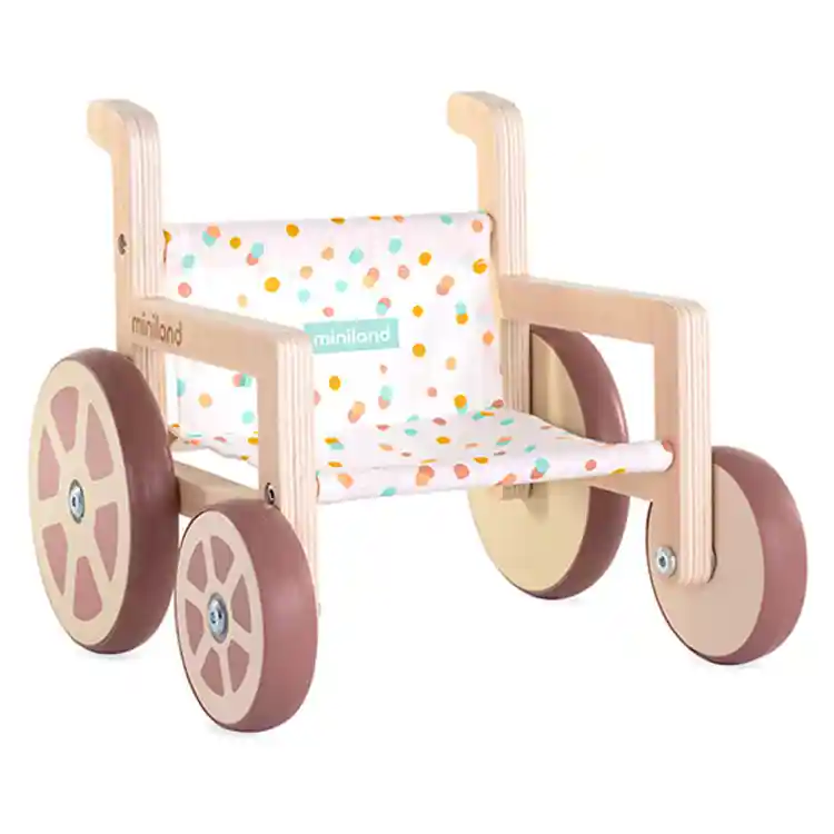 Wooden Doll Wheelchair