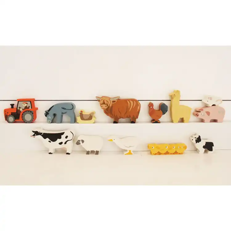 Wooden Farmyard Animals