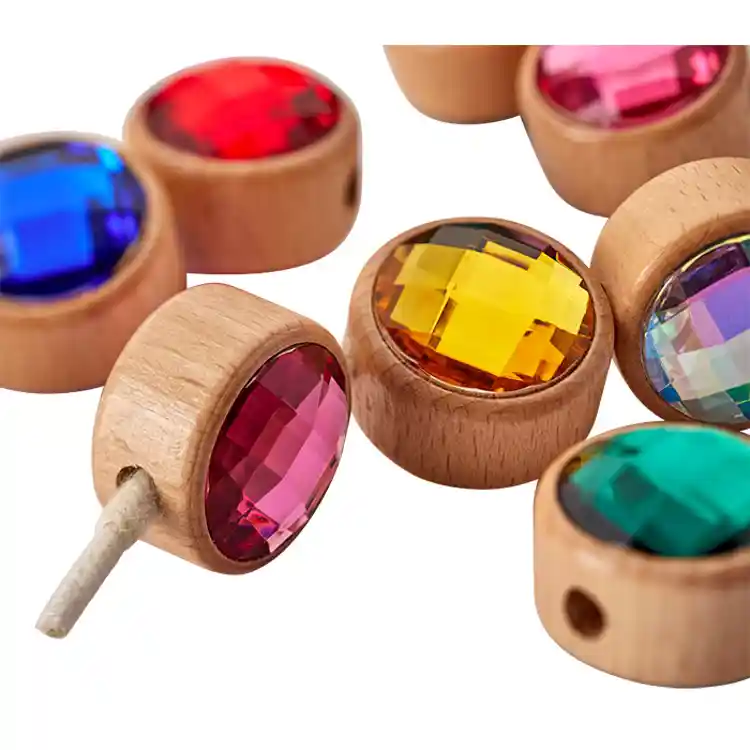 Wooden Lacing Jewels