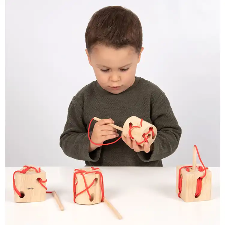 Wooden Lacing Shapes