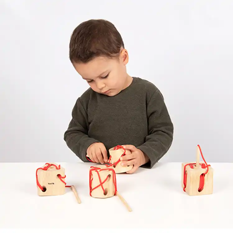 Wooden Lacing Shapes