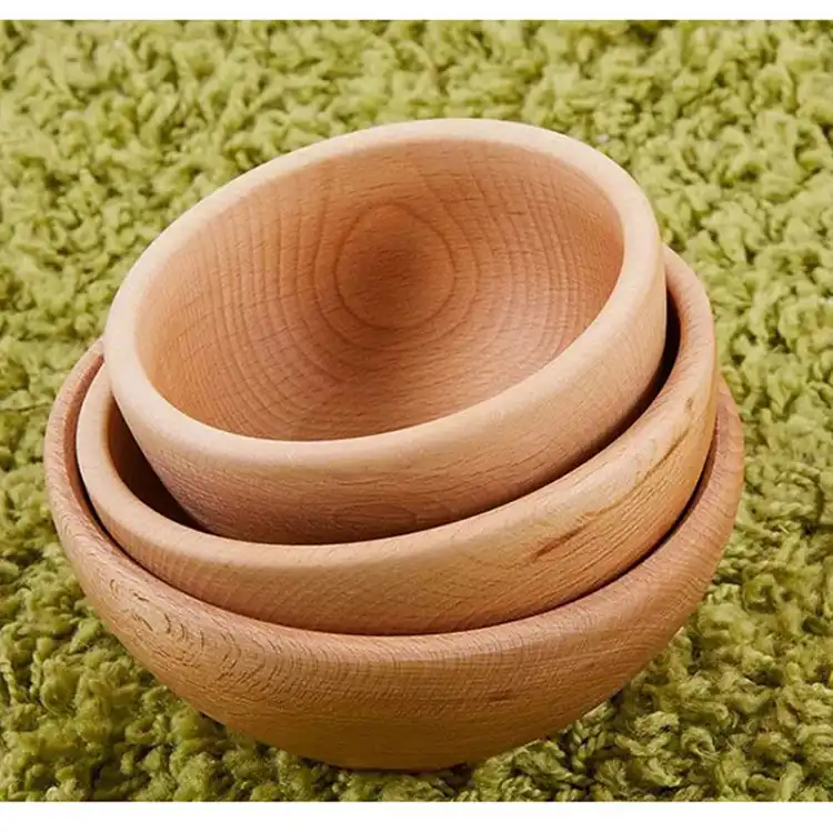 Wooden Nesting Bowls