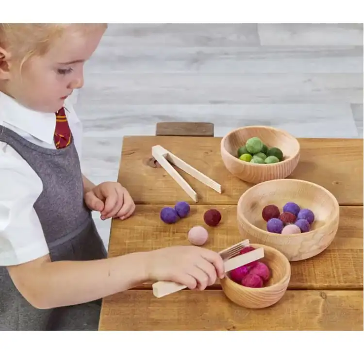 Wooden Nesting Bowls