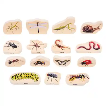 Wooden Photo Critter Blocks