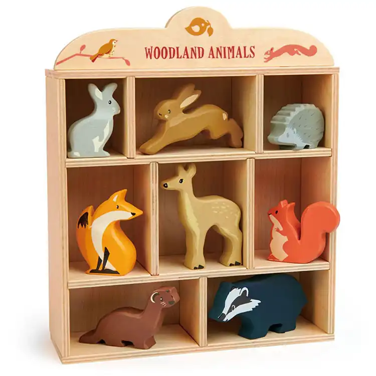 Wooden Woodland Animals