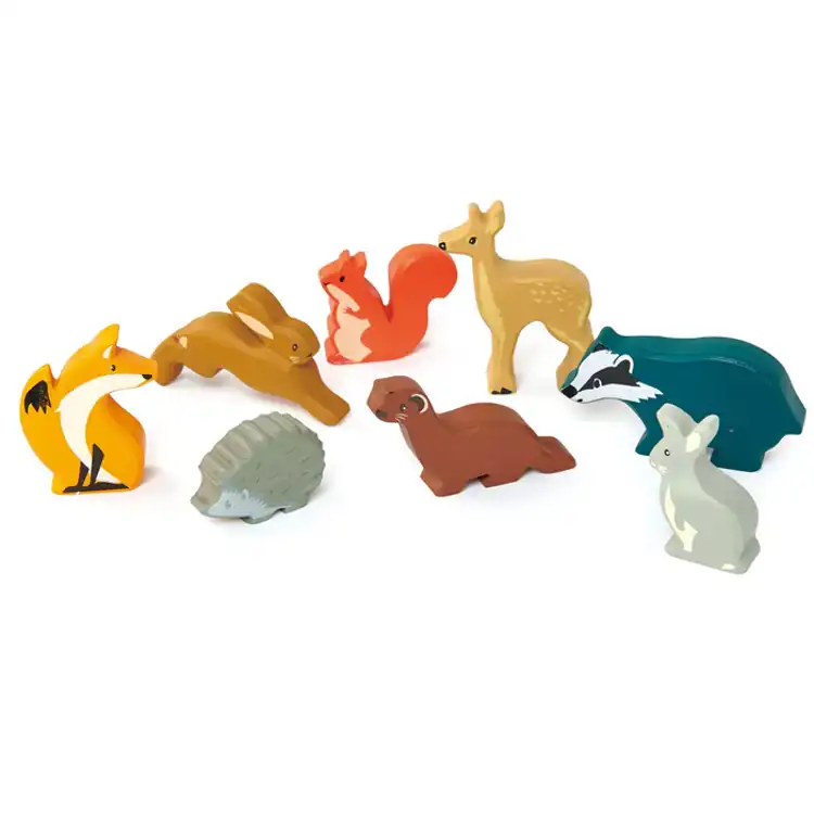Wooden Woodland Animals