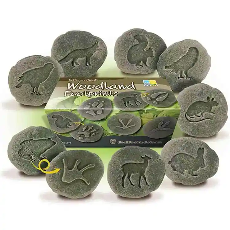 Woodland Footprint Stones