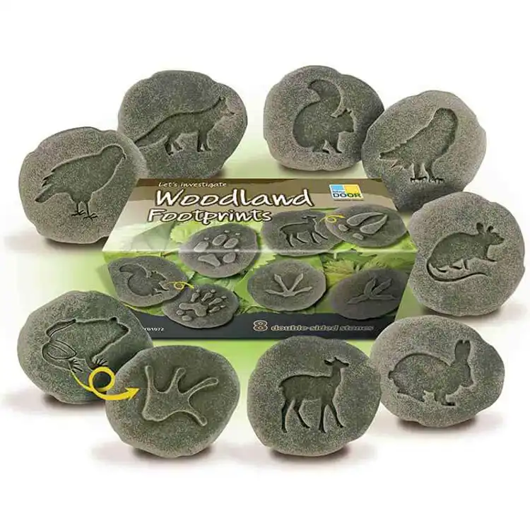 Woodland Footprint Stones