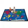 World Explorer Classroom Rug