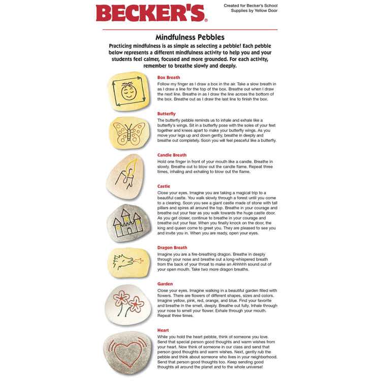 Becker's Mindfulness Pebbles