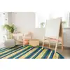Yipes Stripes Rug, Oval 3'10" x 5'4"
