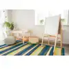 Yipes Stripes Rug, Rectangle 3'10" x 5'4"