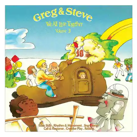 Greg & Steve CDs, We All Live Together Volume 3