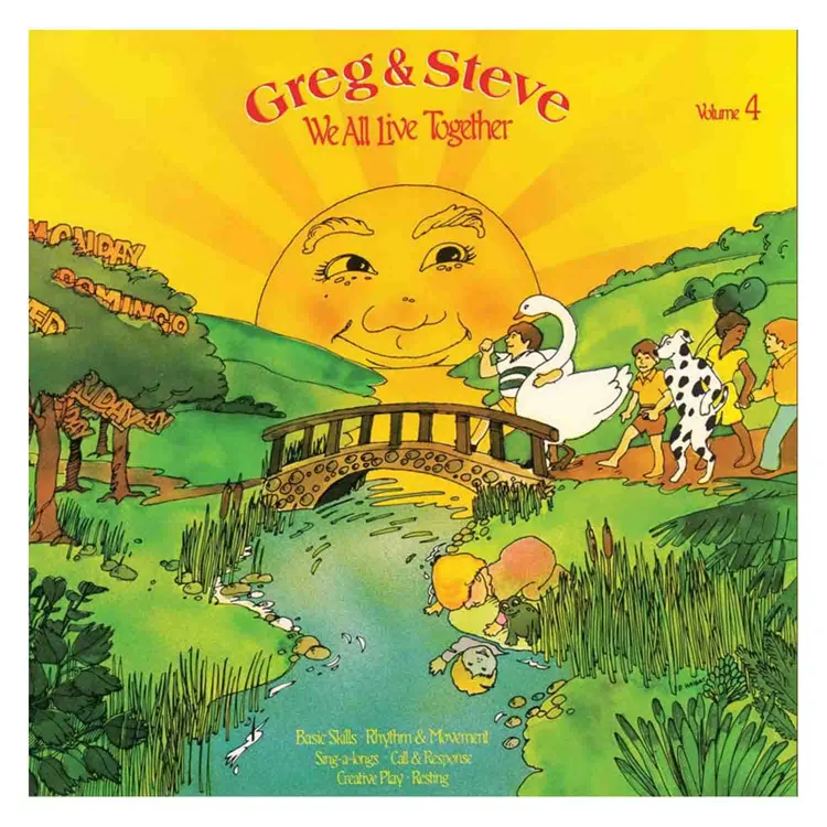 Greg & Steve CDs, We All Live Together Volume 4