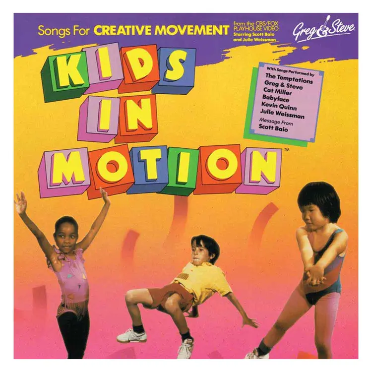Greg & Steve CDs, Kids In Motion