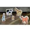 Fairy Tale Wooden Character Set, The Gingerbread Man