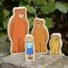 Fairy Tale Wooden Characters
