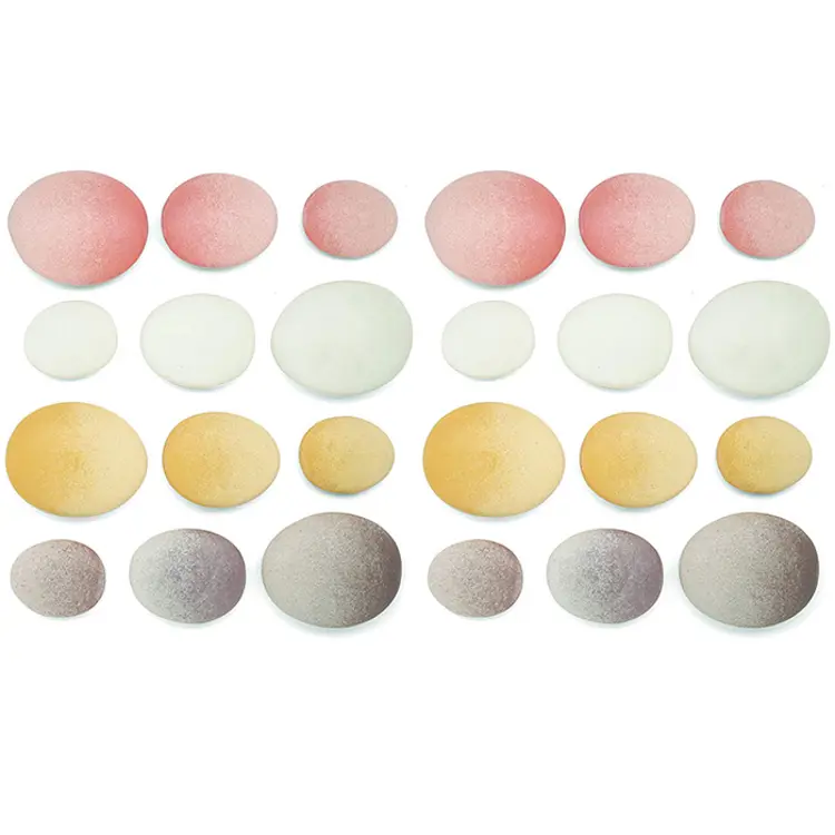 Natural Sorting Stones, 24 Count